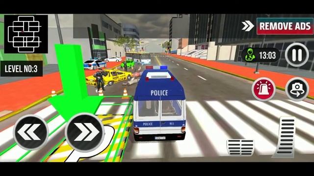 ?Police Ambulance Rescue Driver level|| 911 Ambulance Emergency Rescue Simulator|| android iOSgame смотреть онлайн