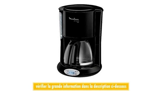 Moulinex FG262810 Principio Programmable Cafetire Noir смотреть онлайн