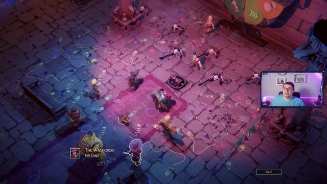 The Dungeon of Naheulbeuk: The Amulet of Chaos playthrough Part 2 смотреть онлайн