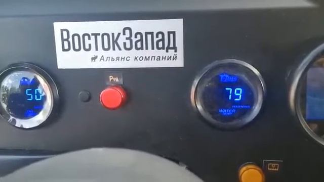 Работа новой приборной панели вездехода BV-206 Лось (2018/2019) смотреть онлайн