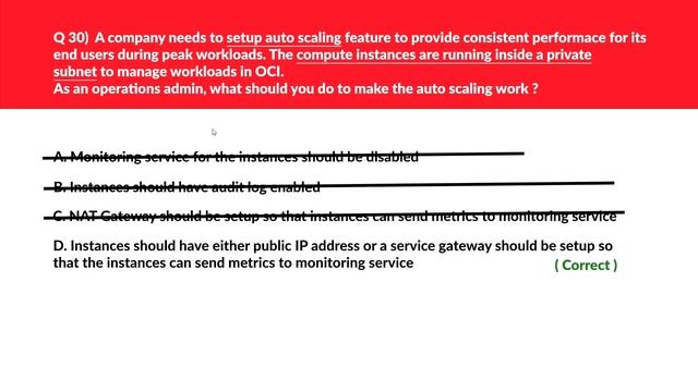 1Z0-1067-23 OCI 2023 Operations Professional Practice Questions : Part 3 смотреть онлайн