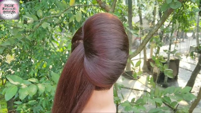New French Bun Hairstyle || French Roll Hairstyle || Easy Hairstyle || Bridal Hairstyle || Hair ||
