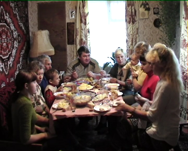 У б. Нины в Ершове, у б. Маши в Полтавке - 11.10.2004