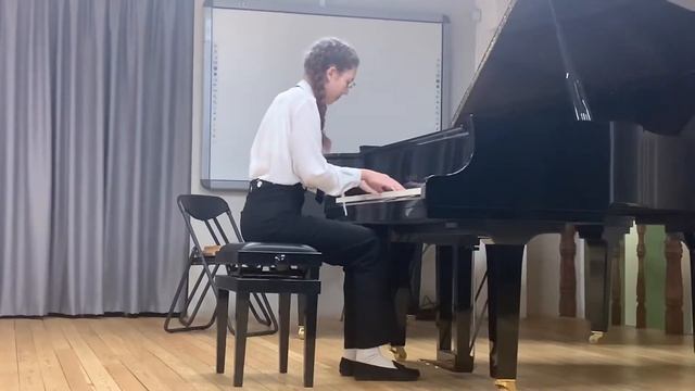 Шишкина Дарья Г.Ф. Телеман Куранта и Жига из сюиты A-Dur смотреть онлайн