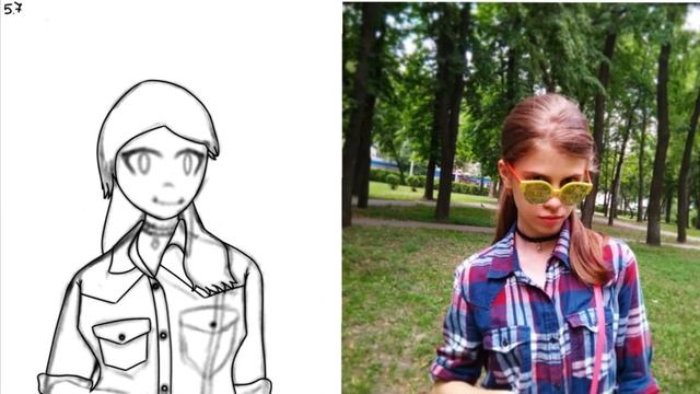 Подарок подруге...Первый раз рисую с фото... смотреть онлайн