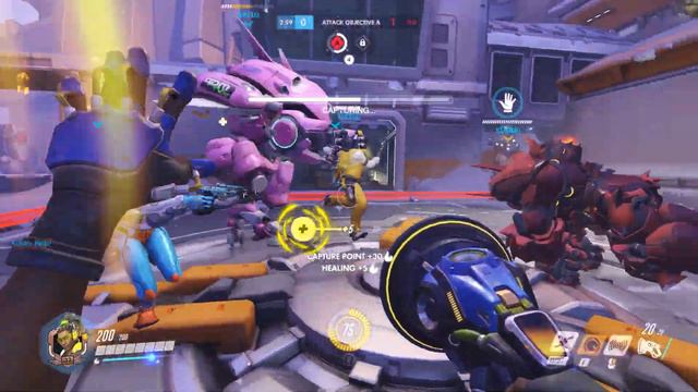 Volskaya win in 1:44 as Lucio [Overwatch, Competitive] смотреть онлайн