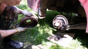 Как подтянуть ручник / НЕ ДЕРЖИТ РУЧНИК Шевроле Авео т250