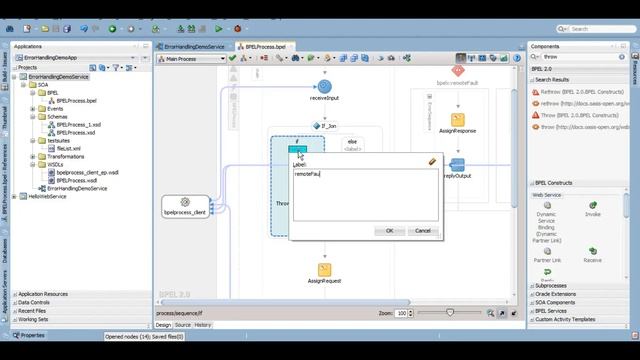 Oracle SOA 12C | Error Handling in BPEL (PART-II)| Throw | Re-Throw | Catch | Catch-All Demo смотреть онлайн