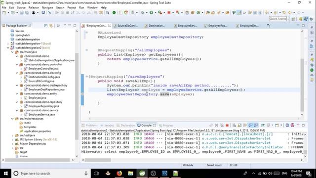 #4. Spring Boot Project with JPA and MySql Database ||Using Two DataSources in Spring смотреть онлайн