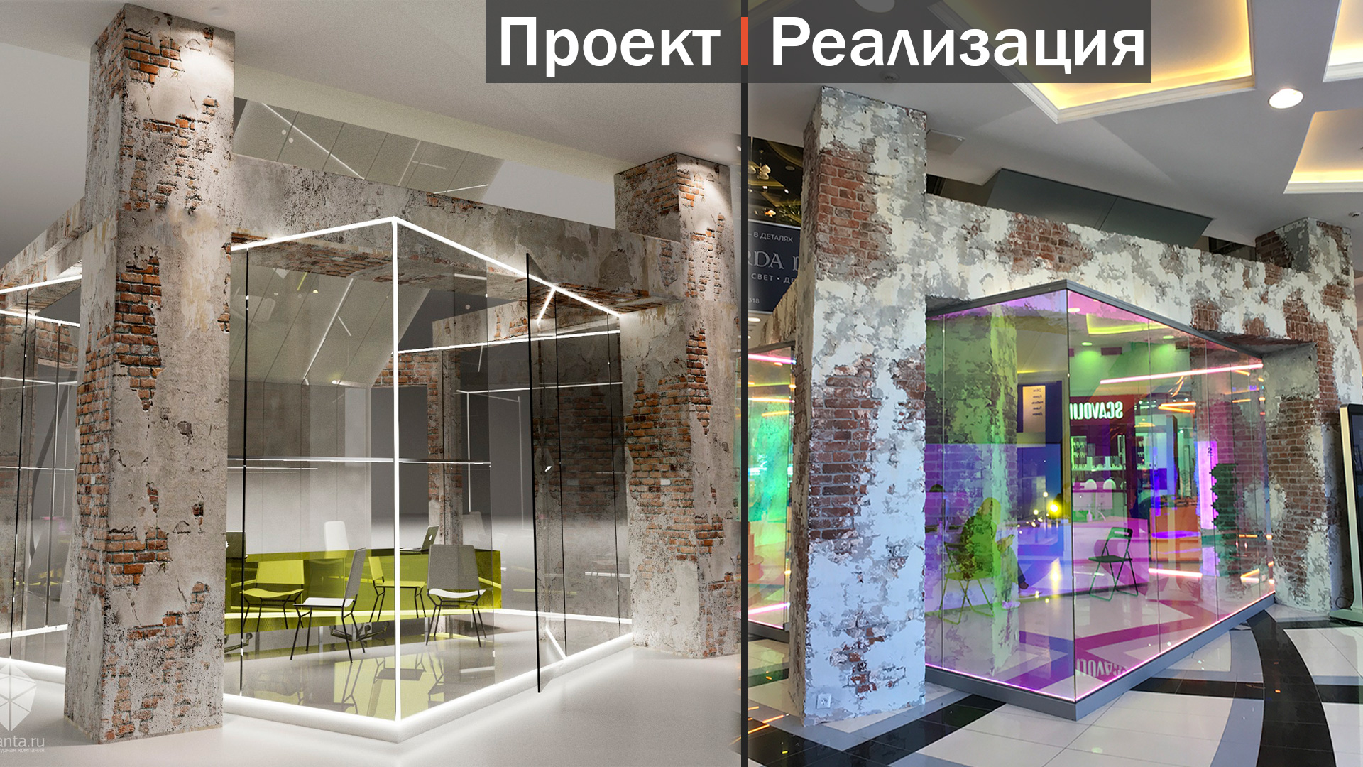 Куб в кубе. Смелый проект офиса для стеклянной компании смотреть онлайн