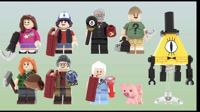 Лего Гравити Фолз Хижина Чудес, Рататуй, Fall Guys - претенденты в LEGO Ideas 2021 смотреть онлайн