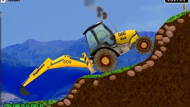 Backhoe Trial 2 (Free Game Online) ARCADEpolis.com смотреть онлайн