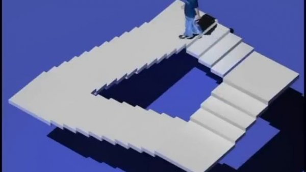 Escherian Stairwell reveal how it works!