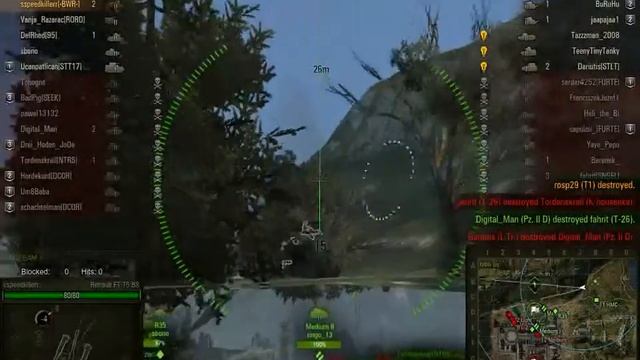WoT: Renault FT 75 BS Tier 2 SPG tank 5 kills смотреть онлайн