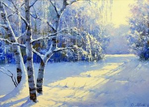 Зима в поэзии, живописи, музыке.