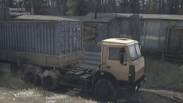 Прохождения №1 MudRunner испытания "Фура" смотреть онлайн