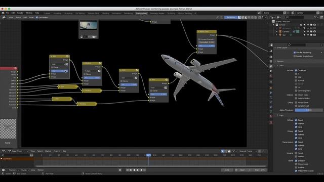 Blender Render Pass Compositing: VFX Tutorial смотреть онлайн