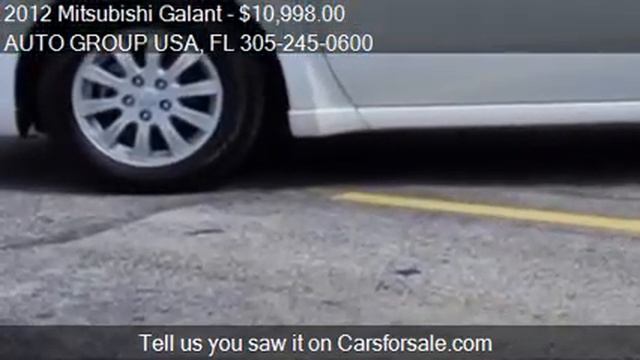 2012 Mitsubishi Galant for sale in Homestead, FL 33033 at th смотреть онлайн