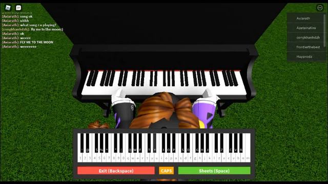 Dogsong but its in Roblox piano смотреть онлайн