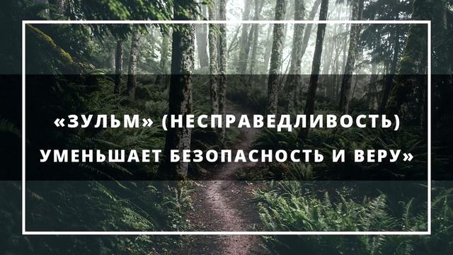 «Зульм» (несправедливость) уменьшает безопасность и веру» Ринат Абу Мухаммад смотреть онлайн