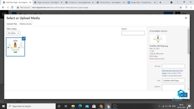 How to Create Custom 404 Page in WordPress Website | Tutorial for Beginners | iDigitalCube смотреть онлайн