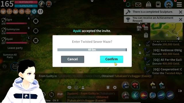 New Twisted Sewer Maze! Party Up! Moonlight Sculptor MMO! смотреть онлайн