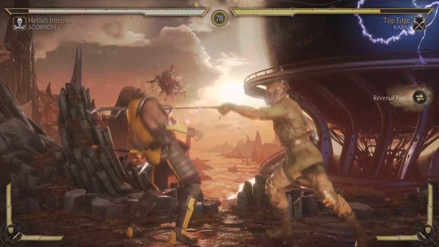Mortal Kombat 11 PS5 Gameplay Scorpion vs. Kabal смотреть онлайн