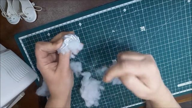 Как сделать помпон из ткани.Маленький МК. смотреть онлайн