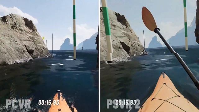 Kayak VR Mirage | Graphics Comparison | PCVR / PSVR 2 смотреть онлайн