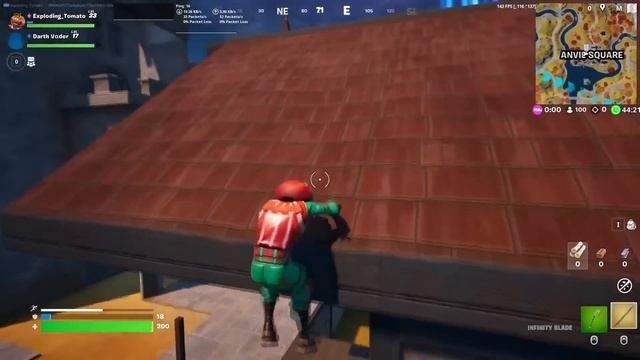 KINETIC BLADE Vs INFINITY BLADE (Fortnite)