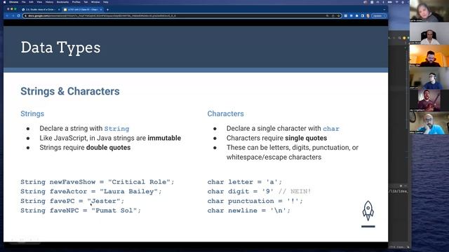 LC101 Unit 2 Class 01 Lecture - Chapters 1-2: Intro to Java & Data Types смотреть онлайн