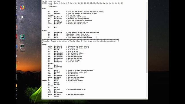 MIPS Practice with 2D Arrays смотреть онлайн