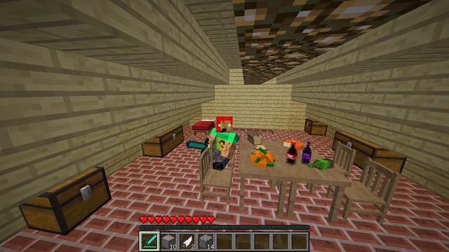 НА ДОМ НУБА НАПАЛА ОГРОМНАЯ СВИНЬЯ МУТАНТ ! 100% ЗАЩИТА ДОМА смотреть онлайн