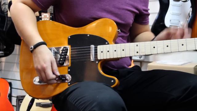 Squier Affinity Telecaster In Butterscotch Blonde