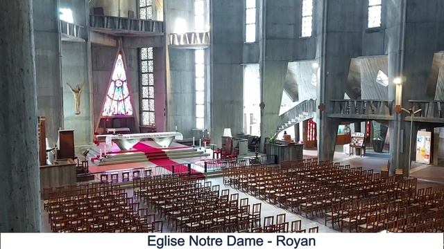 Eglise notre Dame de Royan - Découvrez l'église de Royan et son architecture atypique смотреть онлайн