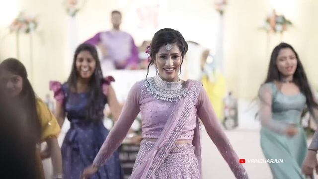 Engagement Entry Dance Video | VRINDHARJUN смотреть онлайн