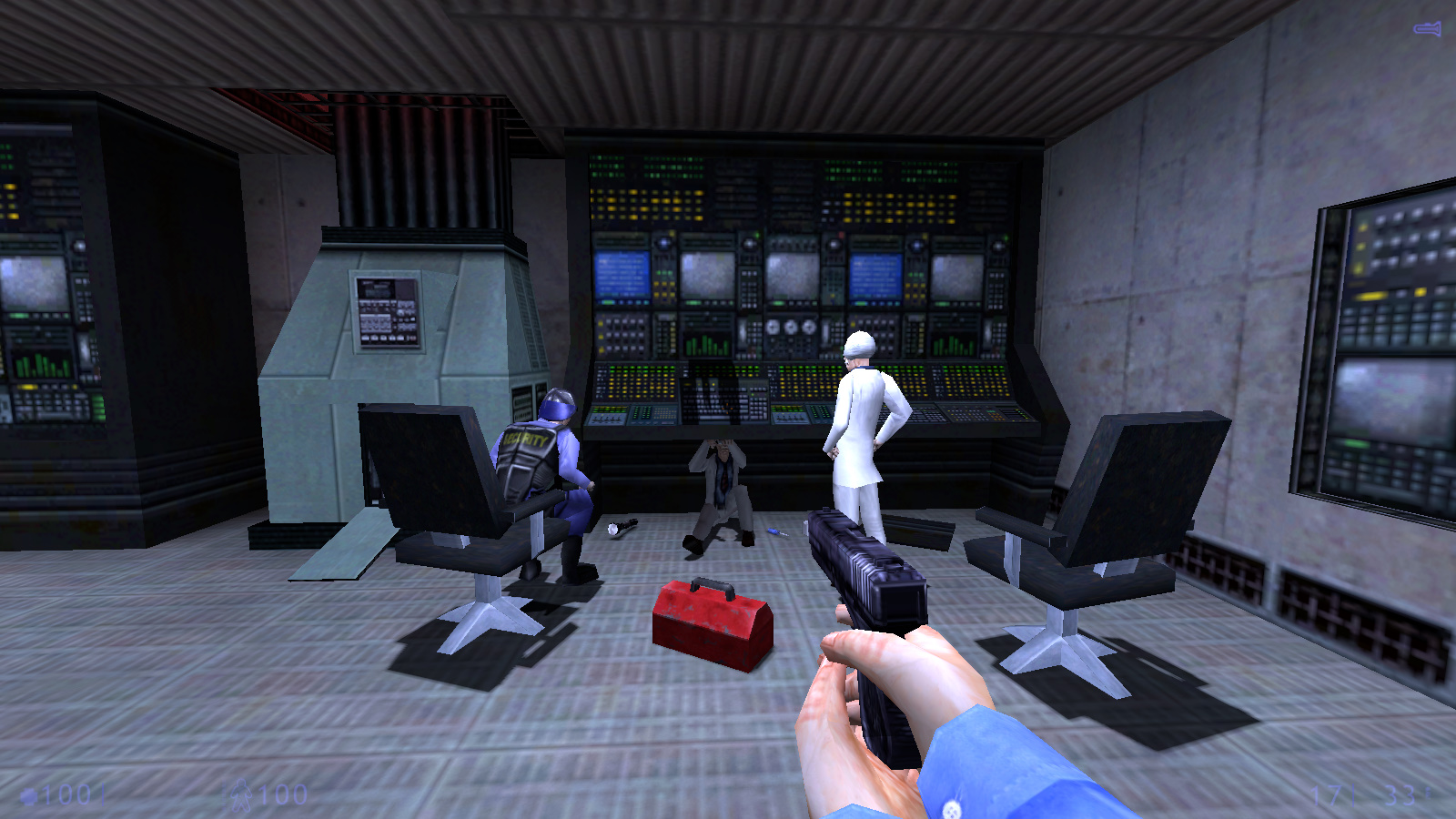 Half-Life: Blue Shift: Source - LIVING QUARTERS OUTBOUND & INSECURITY Chapters - Gameplay