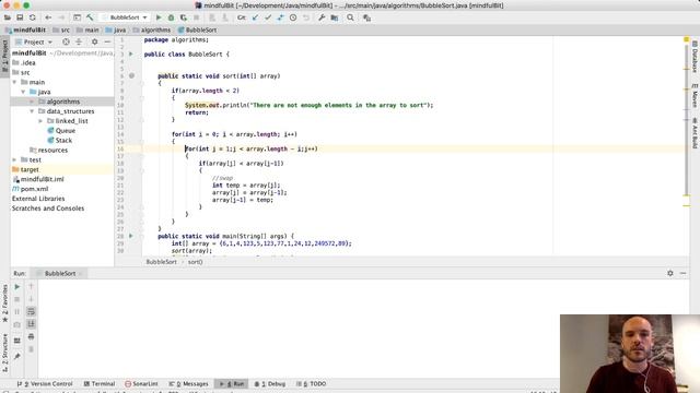Let's Code Bubble Sort | In Java смотреть онлайн