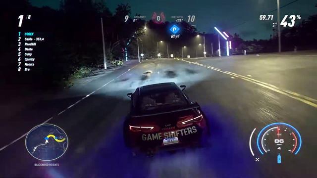 NFS Heat - The Longest Night Racing 😁👍#gaming #game shifters #gamers #shifters смотреть онлайн