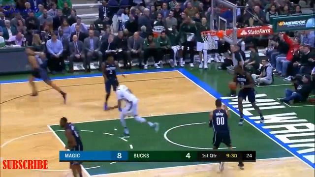 Evan Fournier & Giannis Antetokounmpo Highlights 1-10-18 смотреть онлайн
