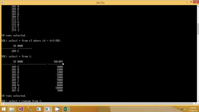 1. How to fetch Nth Placed Record from a Table in Oracle смотреть онлайн