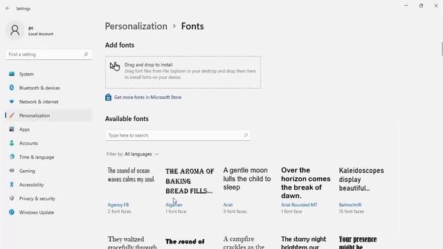 How to Uninstall Fonts in Windows 11 | Fonts Kaise Uninstall Kare Windows 11 смотреть онлайн