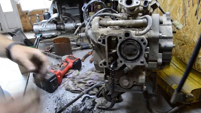 Honda Dio 56 Розбираєм мотор!Відмовилися від ремонту! смотреть онлайн