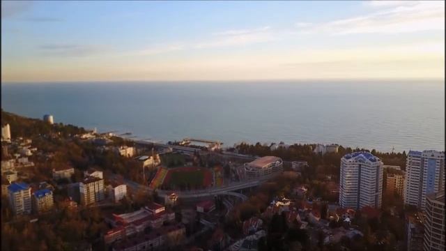 ЖК на Метелева с квадрокоптера || Недвижимость в Сочи с квадрокоптера! смотреть онлайн