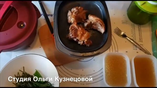 Свиная рулька в скороварке с салатом Харавац смотреть онлайн