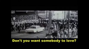 Jefferson Airplane - somebody to love (lyrics video)