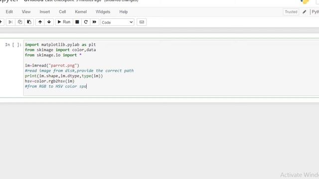 4 Reading, Saving and Displaying an image using scikit image смотреть онлайн