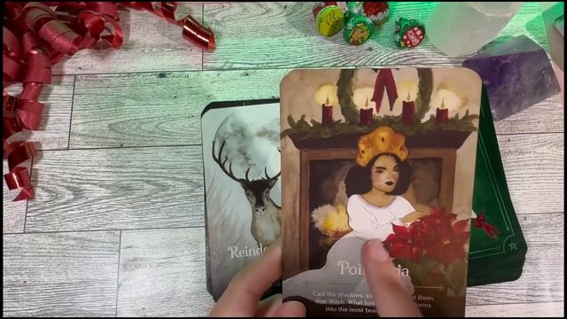 Seasons of the Witch Yule Oracle Cards flip through смотреть онлайн