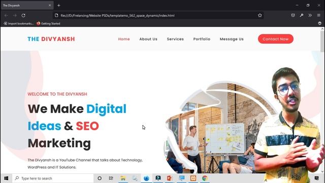 Template Hierarchy In Wordpress | WordPress Theme Development | TheDivyansh | Part - 9 смотреть онлайн