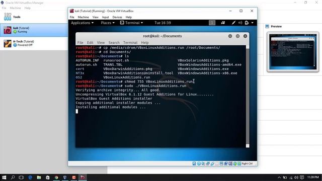 How to install Virtualbox guest Additions for Kali Linux and Linux mint step by step(2020) смотреть онлайн